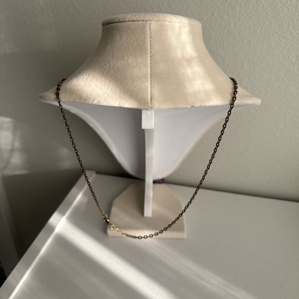 Raw Amethyst Stone Purple Stone Pendant Boho Necklace - Picture 7 of 7